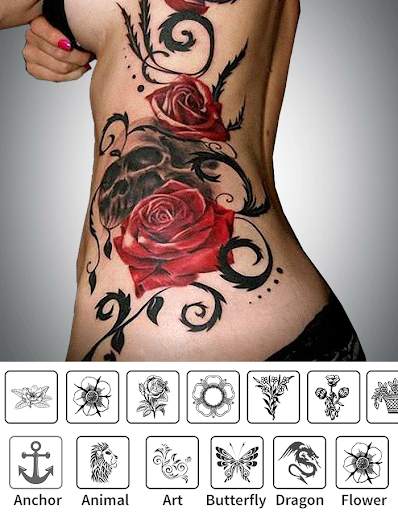 Tattoo on My Photo screenshot 6
