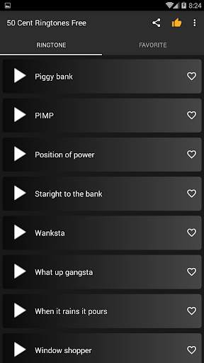 50 Cent Ringtones स्क्रीनशॉट 5