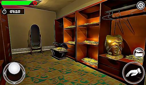 Evil Granny House Escape - Scary Granny Games 2021 screenshot 2