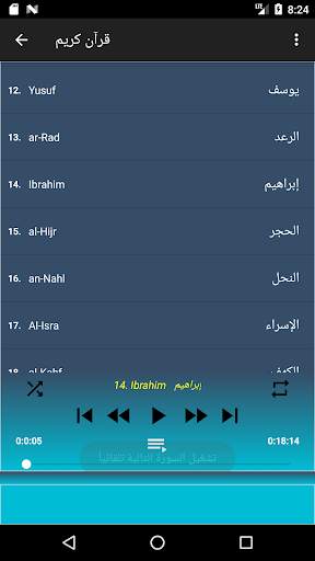 Yasser Al Dosari Quran offline screenshot 2