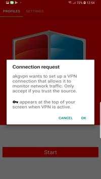 AKGVPN - Free speed vpn screenshot 4