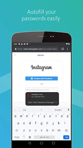 Avira Password Manager screenshot 2