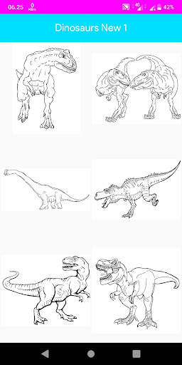 Coloring Dinosaurs New screenshot 3