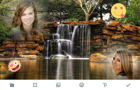 Waterfall Photo Frames 1 تصوير الشاشة