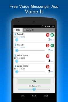 Voice It - PTT Walkie-Talkie screenshot 4