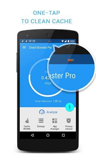 Smart Booster - Free Cleaner screenshot 1