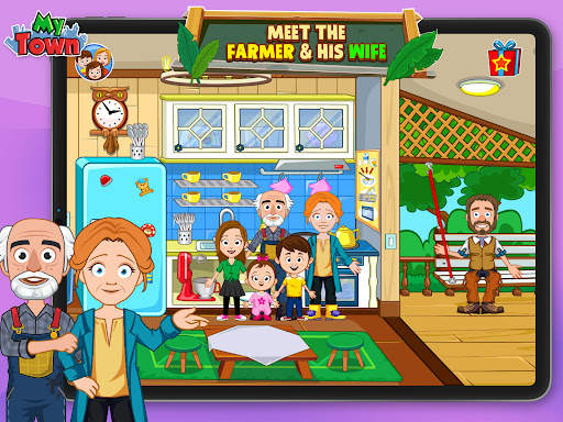 My Town Farm Animal game screenshot 9