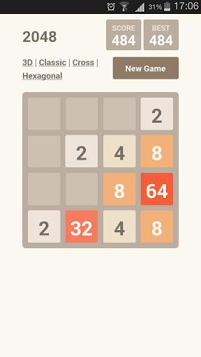 3D 2048 screenshot 3