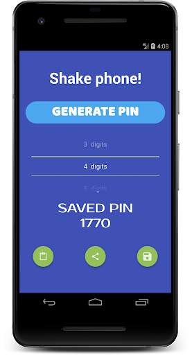 PIN Code Generator screenshot 1