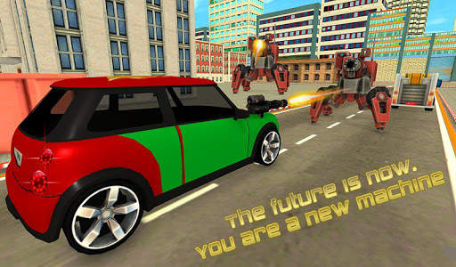 Cat Robot Car Battle:Transform screenshot 7