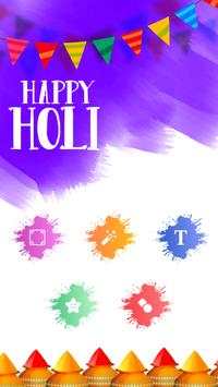 Holi Photo Frame - Holi DP Maker screenshot 1