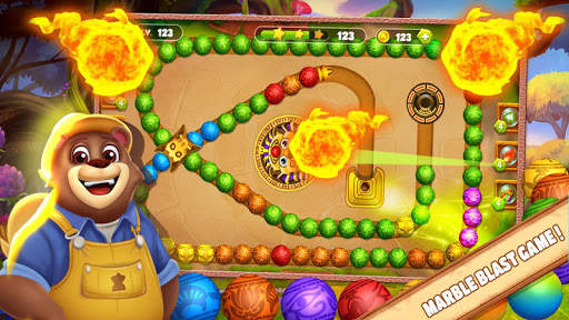 Jungle Marble Zumla Blast screenshot 3