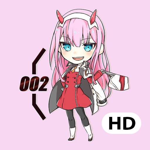 Zero Two Anime Wallpaper HD 4K 1.4