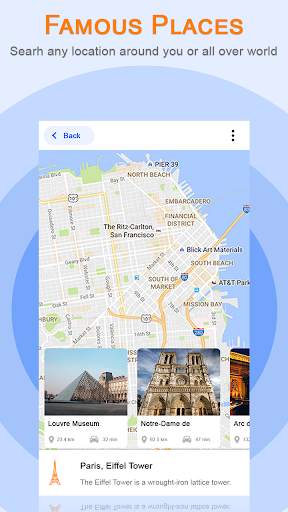 Live Earth Cam Street view: GPS Route Finder Pro screenshot 2