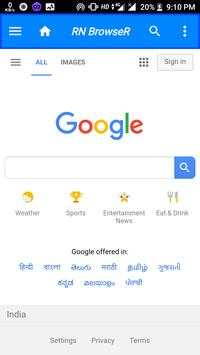 RN Browser screenshot 1
