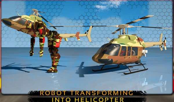 Helicopter Robo Transformation screenshot 13
