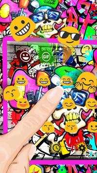 Skate Graffiti Keyboard Theme screenshot 2