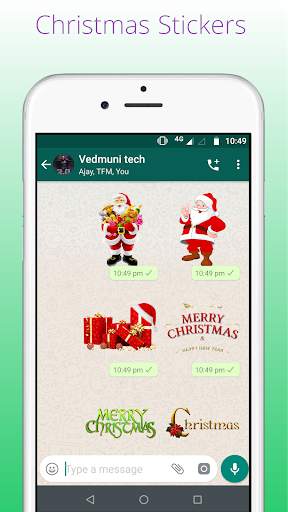 Christmas Stickers For Whatsapp 2019 screenshot 2