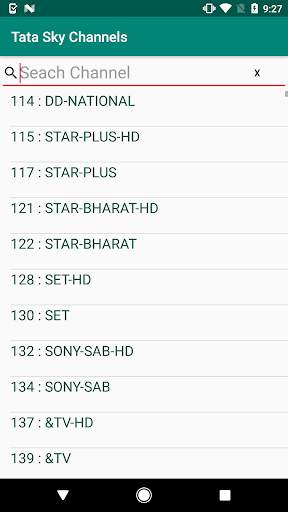 Tata Sky Channels screenshot 2
