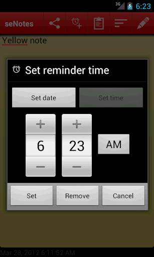 seNotes Plus - notes widget screenshot 4