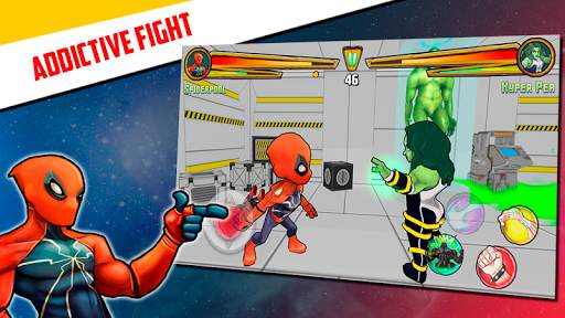 Liga Superheroes - Pertandingan melawan screenshot 4