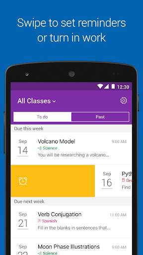 Microsoft Classroom screenshot 3