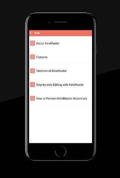 Guide KineMaster Video Editor Pro screenshot 3