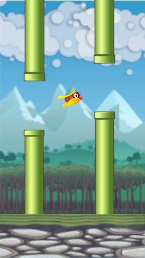 Flying Bird - Flapper Birdie Game स्क्रीनशॉट 6