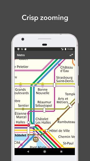 Metro Paris Map: Offline map o screenshot 3