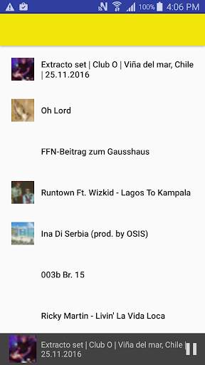 Recent List for SoundCloud © screenshot 1
