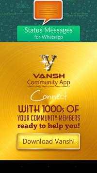 Status Messages for Whatsapp screenshot 1
