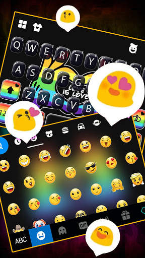 LGBTQ Heart Keyboard Background screenshot 4
