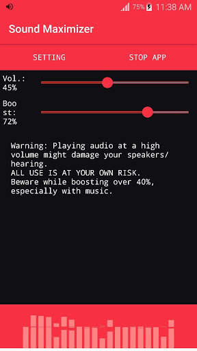 Increase Volume Booster screenshot 1