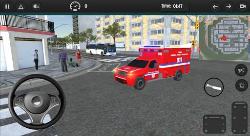 Emergency Ambulance Car Driver Pro screenshot 3