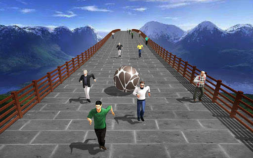 Giant Ball Rolling Spanish Festival screenshot 1
