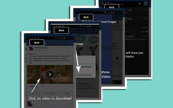 V downloader for facebook screenshot 3