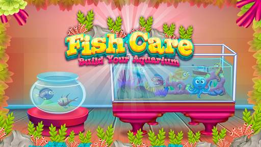 Fish care games: Build your aquarium screenshot 1