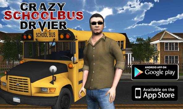 Crazy School Bus Driver 3D screenshot 1