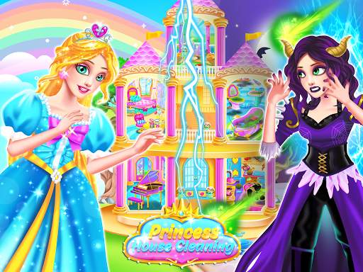 Princess Castle House Cleanup - Cleaning for Girls screenshot 4