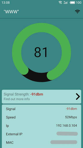 WiFi Analyzer free screenshot 1