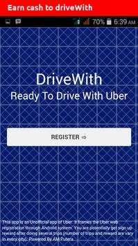 DriveWith UBER screenshot 1