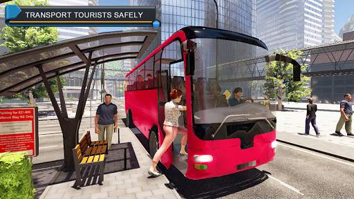 Euro Bus Driving Simulator: Transporter Game 2020 screenshot 5