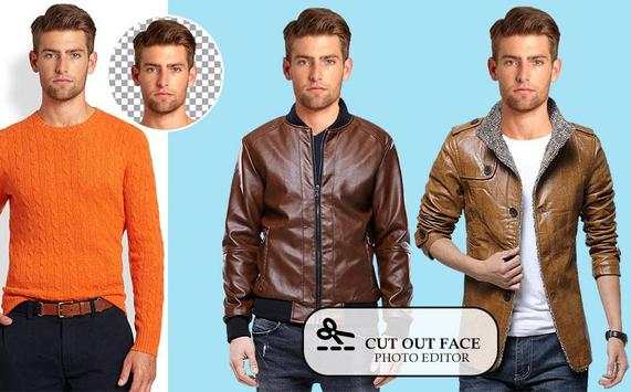 Men Jacket Dual Photo Suit 1 تصوير الشاشة