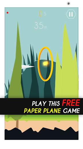 Paper Plane game free: Airplane flying скриншот 1
