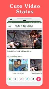 Cute Video Status screenshot 3