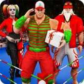 Santa Claus Kung Fu Karate Fighting Christmas 2018