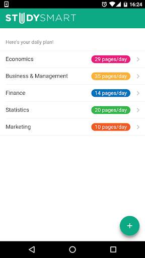 StudySmart - Study organizer 1 تصوير الشاشة