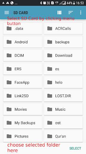 Backup Status SD screenshot 1