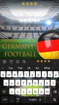 Jerman Sepak bola Keyboard screenshot 2