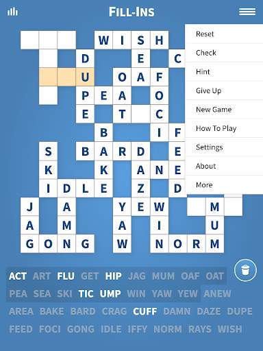 Fill-Ins · Word Fit Puzzles screenshot 7